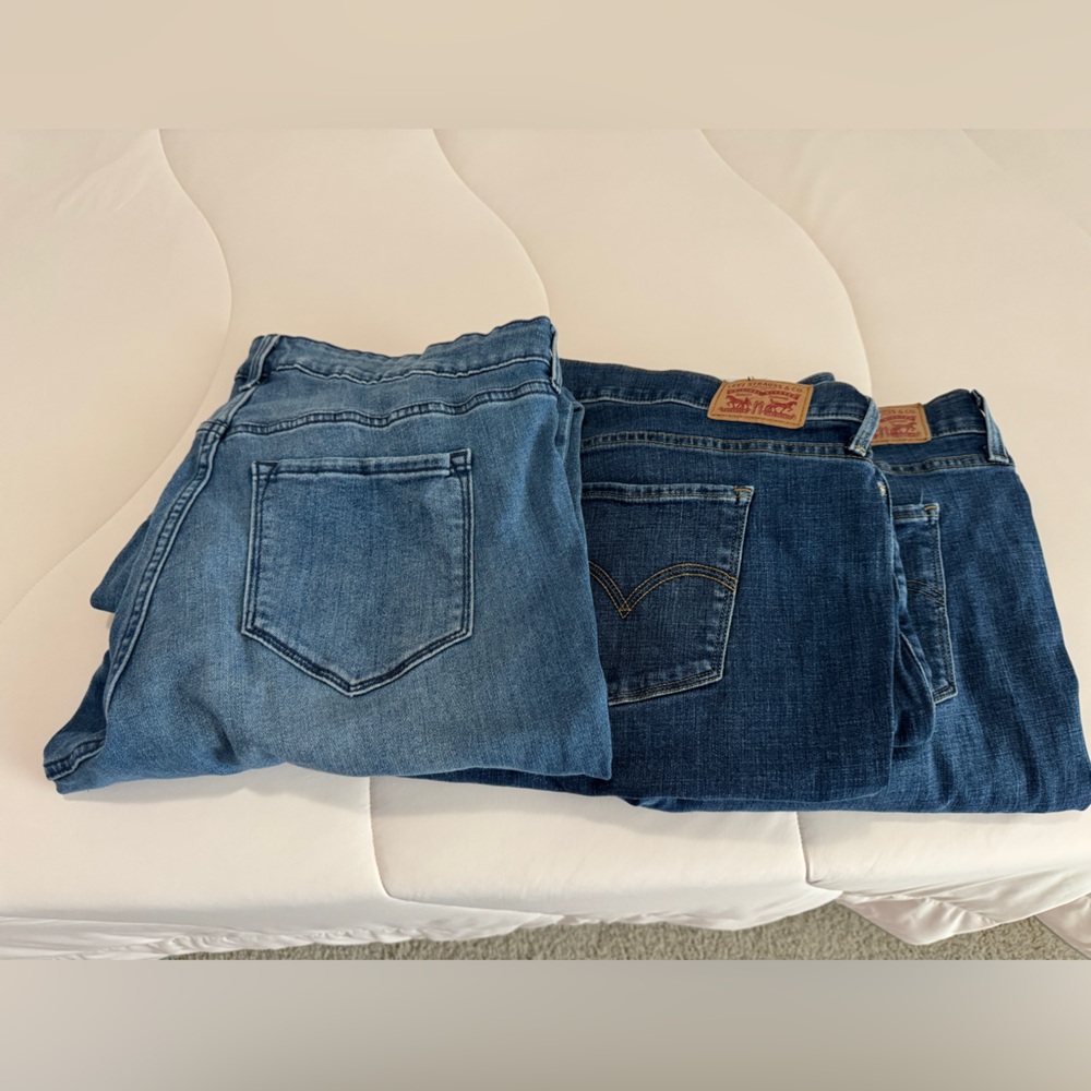 3 pairs of jeans size 20